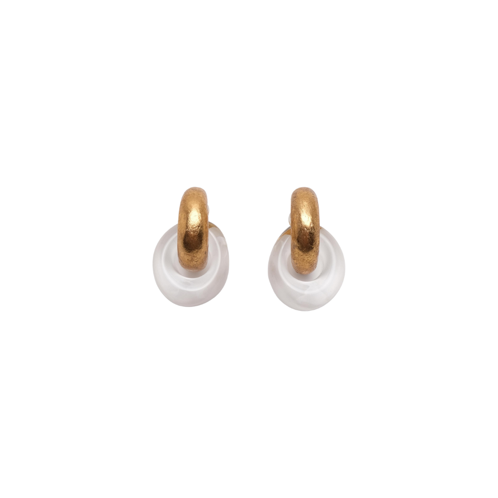 Monies Havana Goldfoil & Greencast Earring - Be On Park