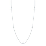 Roberto Coin 7 Station Diamond Necklace - Be On Park