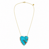 Suzy Landa Classic Turquoise & Diamond Necklace