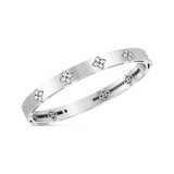 Roberto Coin Love in Verona Bangle in White Gold - Be On Park