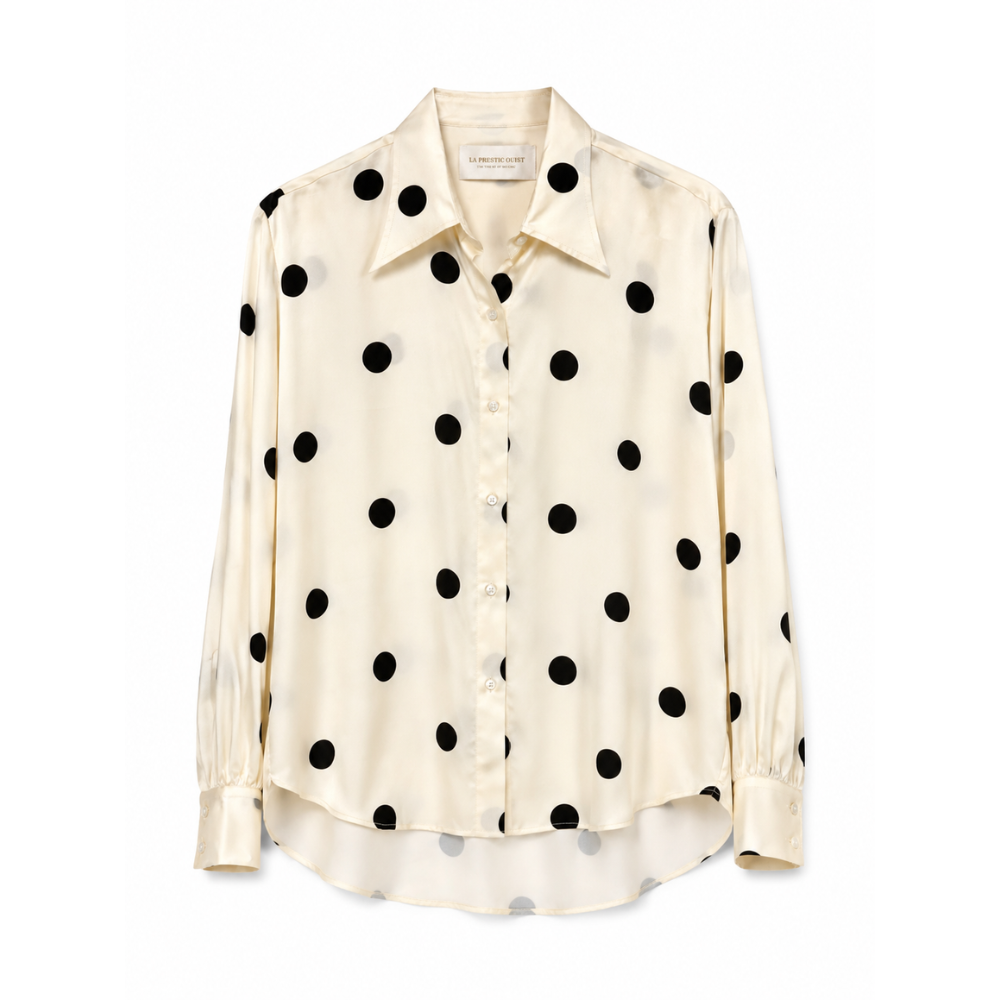 La Prestic Ouiston The Brooks Top in Polka Dot - Be On Park