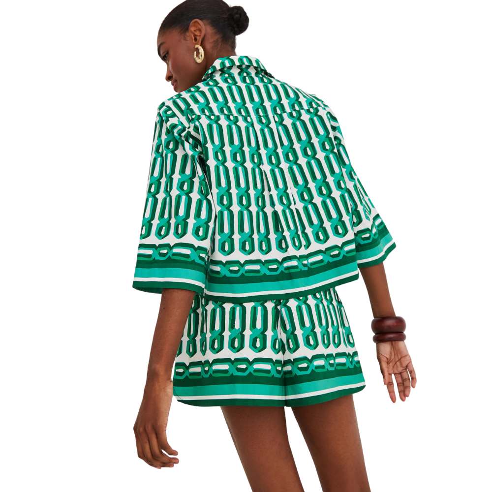 Cara Cara Roxy Shorts in Martin Geo - Be On Park