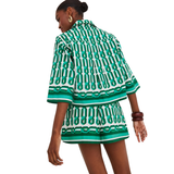 Cara Cara Roxy Shorts in Martin Geo - Be On Park