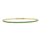 Be On Park Emerald Flexy Eternity Bangle - Be On Park