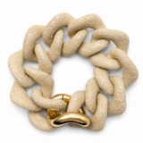 Salima Thakker Elementals Stingray Bracelet in Ivory