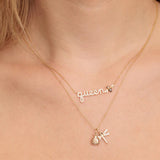 Sydney Evan Ladybug Charm Necklace