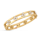 Roberto Coin Love In Verona Open Diamond Bangle