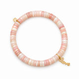 Sydney Evan Tiny Pure Love Charm Pink Opal Bracelet