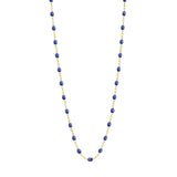 Classic Gigi Clozeau Necklace in Yellow Gold, 16.5", White - Be On Park