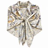 La Prestic Ouiston Texas Scarf in Mix Atlantic