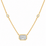 The Finest Stack 14K Yellow Gold Diamond Necklace