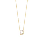 Roberto Coin Tiny Treasures Love Letter D necklace - Be On Park