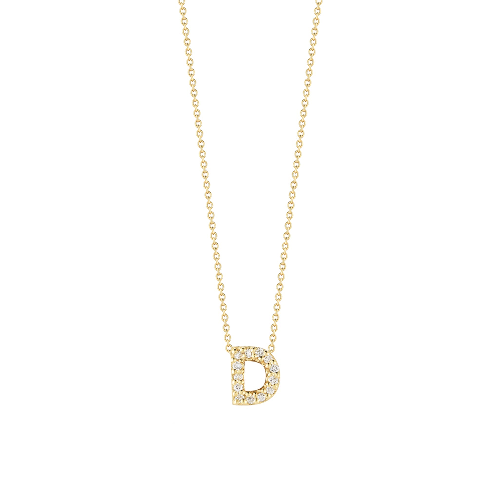 Roberto Coin Tiny Treasures Love Letter D necklace - Be On Park