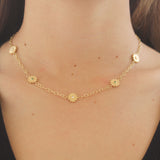 Orly Marcel Sacred Flower Station Necklace