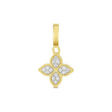 Roberto Coin "Tiny Treasures" diamond flower pendant - Be On Park