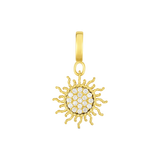 Roberto Coin "Tiny Treasures" diamond sun pendant