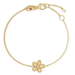Roberto Coin Jasmine Flower Bracelet with Diamond - Be On Park