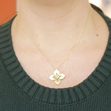Roberto Coin Large Aurora Necklace with Diamond