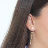 Roberto Coin Principessa Drop Earrings with Diamond