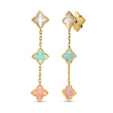 Roberto Coin Carnival Mixed Stone Earrings