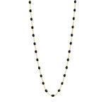 Classic Gigi Clozeau Necklace in Yellow Gold, 16.5", White - Be On Park