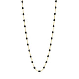 Classic Gigi Clozeau Necklace in Yellow Gold, 16.5", White - Be On Park