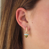 Imperfect Grace Sigrid Peridot & Turquoise Pendant