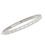 Roberto Coin Princess Diamond Studded Bangle