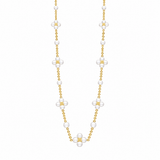 Paul Morelli Pearl Sequence Necklace in 18K Yellow Gold