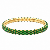 Zydo 18K Yellow Gold Tsavorite Stretch Bracelet