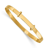 14ky Madi K Polished Expandable Baby Bangle