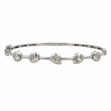 Crisscut Mixed Diamond Bracelet