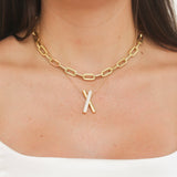 Roberto Coin DOMINO DIAMOND CROSSOVER NECKLACE - Be On Park