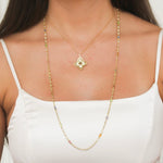 Roberto Coin diamond & mother of pearl venetian princess necklace - Be On Park
