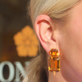 Goshwara "Gossip" Citrine Drop Earrings