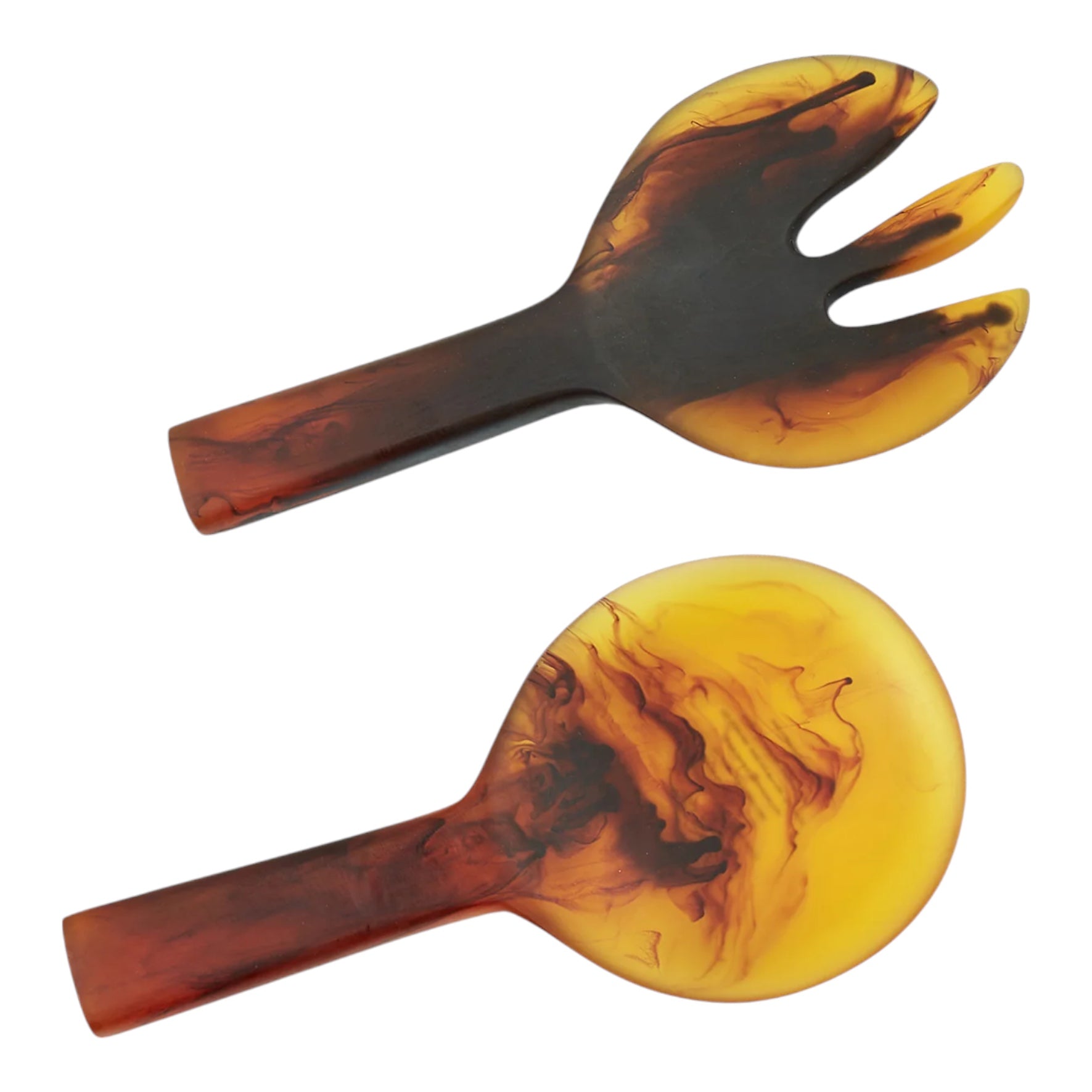 Short Handle Servers - tortoise