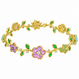 Paul Morelli 18K Yellow Gold Mixed-Stone Wild Child Link Bracelet