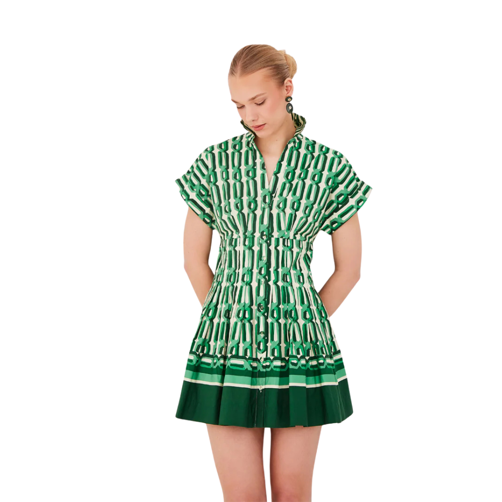 Cara Cara Nash Mini Dress in Martin Geo - Be On Park