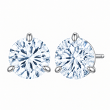 Kwiat Platinum Round Brilliant Diamond Stud Earrings | 6.03 CTW