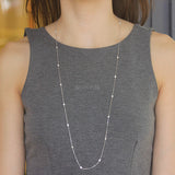 William Levine 36" diamonds by the yard necklace - Be On Park