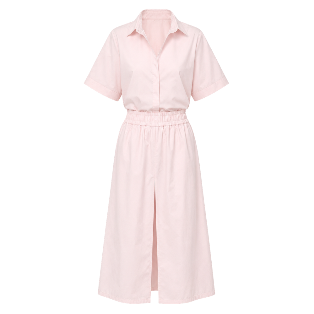 Les Filles d'Ailleurs Jupe Skirt in Pink - Be On Park