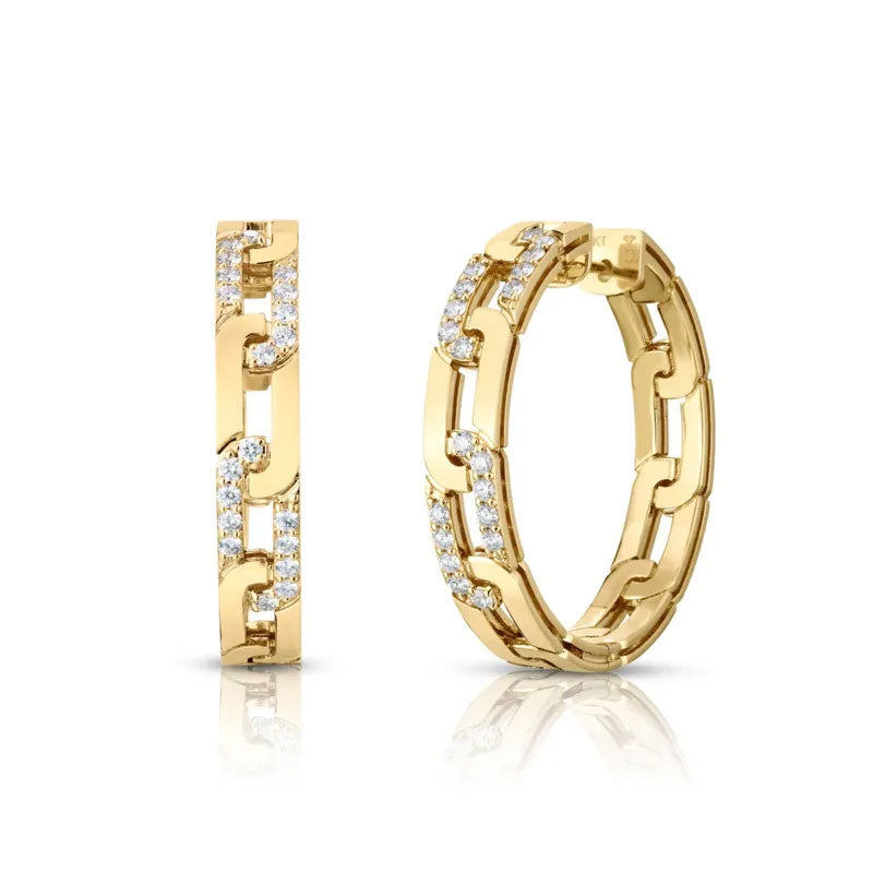 Roberto Coin Diamond Navarra Earrings - Be On Park