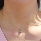 Emily P. Wheeler Blue Heart Necklace - Be On Park
