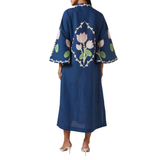 Verandah Ammama Lotus Midi Dress - Be On Park