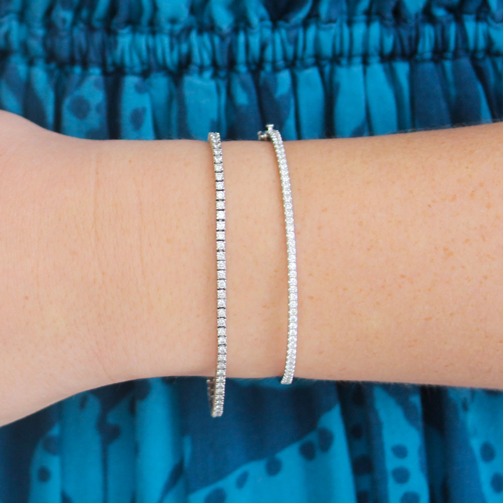 Kwiat Stackable Slim Diamond Bangle - Be On Park