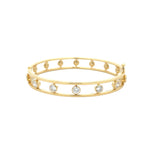 Kwiat Diamond Rail Bangle with Polished Edges - Be On Park