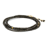 Anne Sportun Obsidian Bead Wrap Bracelet - Necklace