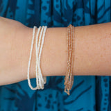 Anne Sportun Brown Zircon Wrap Bracelet - Necklace