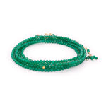 Anne Sportun Green Onyx Wrap Bracelet - Be On Park