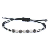 Pippo Perez Black and White Diamond Ball Bracelet